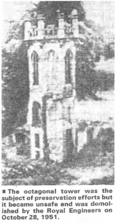 Calderwood Castle Octagonal Tower